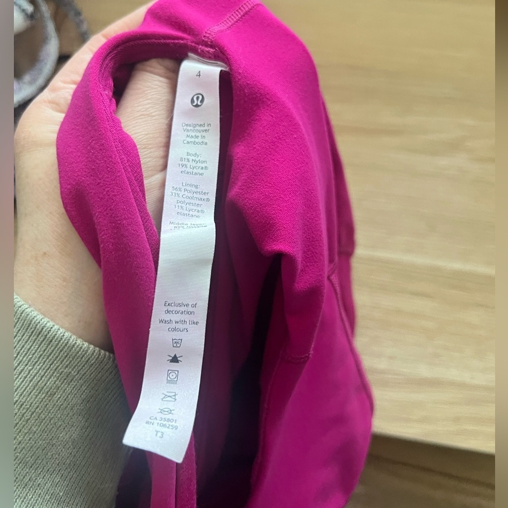 Lululemon - Key to Balance Tank - Ripened Raspberry - Picture 2 of 8